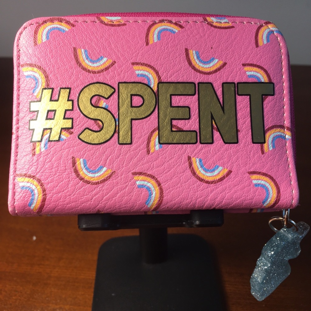 Rainbow wallet #spent